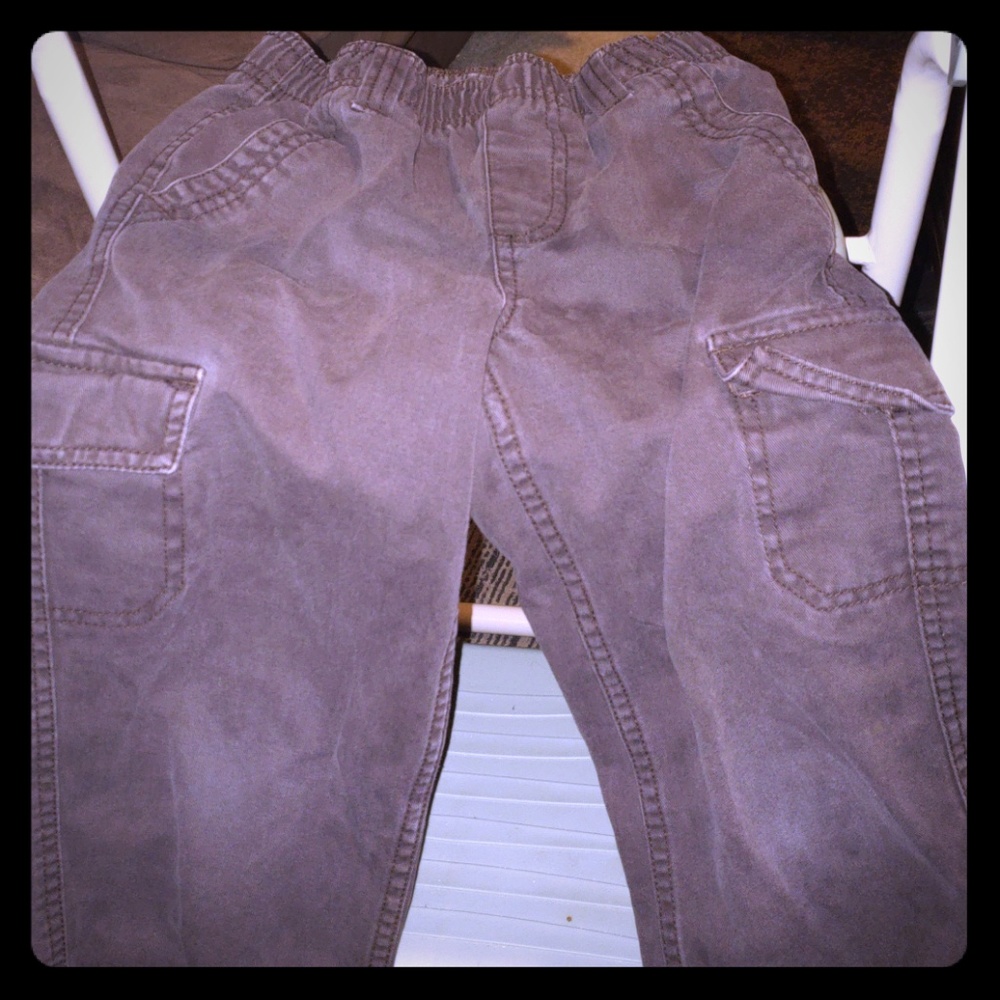 Arizona Brown Cargo Boys Pants